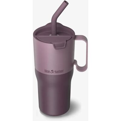 Isolerende beker met deksel en rietje Klean Kanteen Flip Rouge 769 ml Isolerende beker met deksel en rietje Klean Kanteen Flip Rouge 769 ml