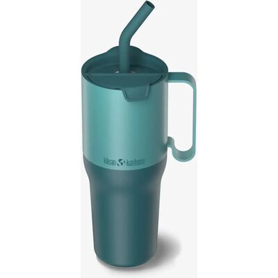 Isolerende beker met deksel en rietje Klean Kanteen Flip Bleu 1065 ml Isolerende beker met deksel en rietje Klean Kanteen Flip Bleu 1065 ml
