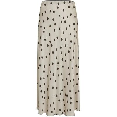Vrouwenrok Moss Copenhagen Clarette Irida AOP Beige XL Vrouwenrok Moss Copenhagen Clarette Irida AOP Beige XL