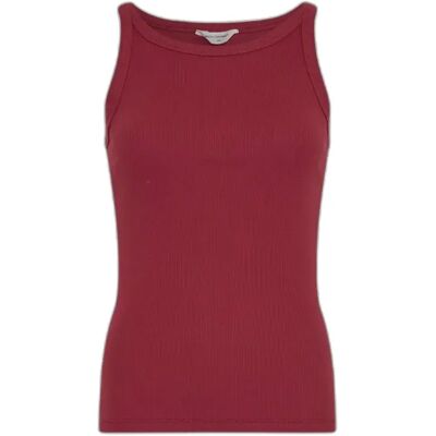 Damestanktop Moss Copenhagen Gubbe Rasmia Rouge L/XL Damestanktop Moss Copenhagen Gubbe Rasmia Rouge L/XL