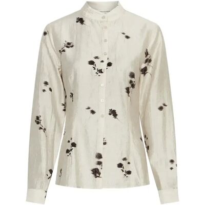 Dameshemd Moss Copenhagen Rianne Beige XL Dameshemd Moss Copenhagen Rianne Beige XL