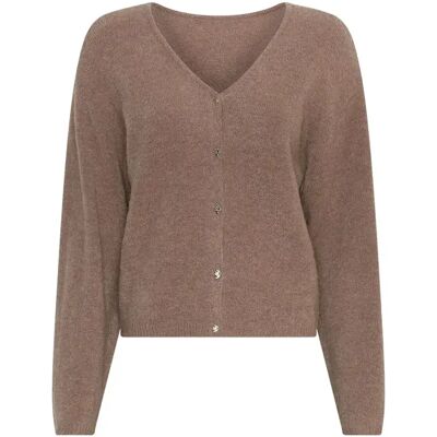 Damesvest Moss Copenhagen Jinie Hope Beige M/L Damesvest Moss Copenhagen Jinie Hope Beige M/L