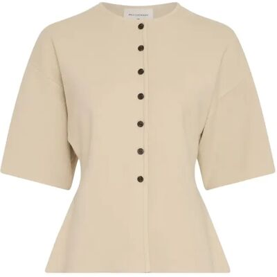 Cardigan 2/4 dames Moss Copenhagen Mirielle East Beige L/XL Cardigan 2/4 dames Moss Copenhagen Mirielle East Beige L/XL