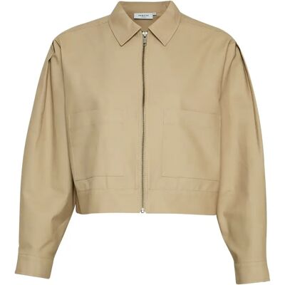 Damesjas Moss Copenhagen Josefine Beige XS/S Damesjas Moss Copenhagen Josefine Beige XS/S