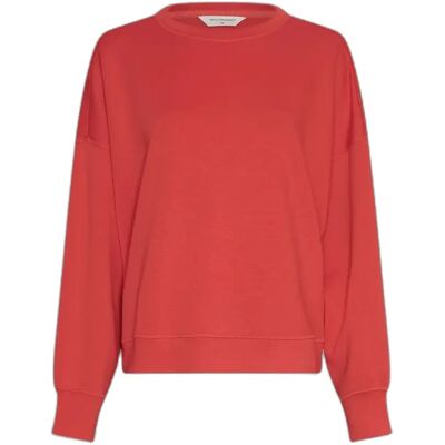 Dames sweatshirt Moss Copenhagen Dalvina Ima Q Rouge 42/44 Dames sweatshirt Moss Copenhagen Dalvina Ima Q Rouge 42/44