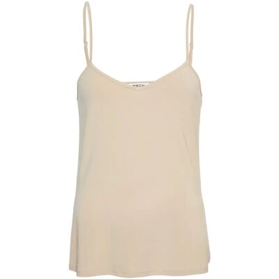 Damestanktop Moss Copenhagen Betrina Beige L Damestanktop Moss Copenhagen Betrina Beige L
