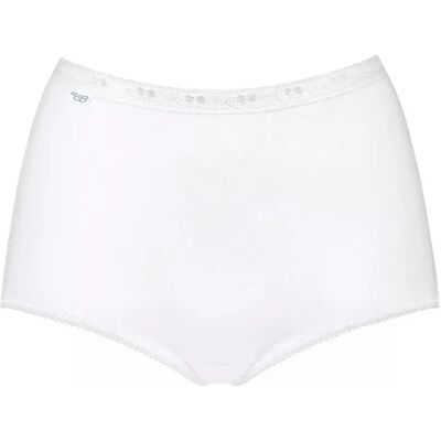 Damesslipjes Sloggi Basic+ Maxi Blanc 48 Damesslipjes Sloggi Basic+ Maxi Blanc 48