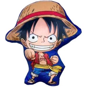 Kussen Educa Borras One Piece D Luffy 3D Bleu 35 cm Kussen Educa Borras One Piece D Luffy 3D Bleu 35 cm