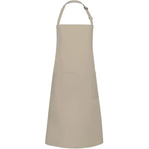 Schort met band en zak Karlowsky Basic Beige TU Schort met band en zak Karlowsky Basic Beige TU