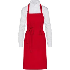 Dikke katoenen schort met zak SG Accessories Bistro Lisbon Rouge TU Dikke katoenen schort met zak SG Accessories Bistro Lisbon Rouge TU