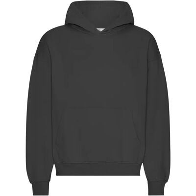 Oversized sweatshirt met capuchon Colorful Standard Organic Deep Black Noir XL Oversized sweatshirt met capuchon Colorful Standard Organic Deep Black Noir XL