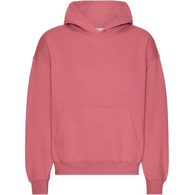 Oversized sweatshirt met capuchon Colorful Standard Organic Raspberry Pink Rose XL Oversized sweatshirt met capuchon Colorful Standard Organic Raspberry Pink Rose XL