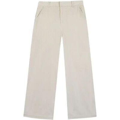 Katoenen damesbroek Maison Labiche Nikis Beige L Katoenen damesbroek Maison Labiche Nikis Beige L