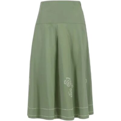 Katoenen damesrok Maison Labiche Portalis Clover Vert M Katoenen damesrok Maison Labiche Portalis Clover Vert M