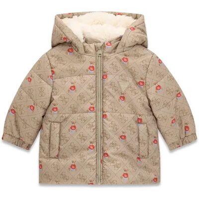 Jas met capuchon voor babyjongens Guess Multicolore 12 maanden Jas met capuchon voor babyjongens Guess Multicolore 12 maanden
