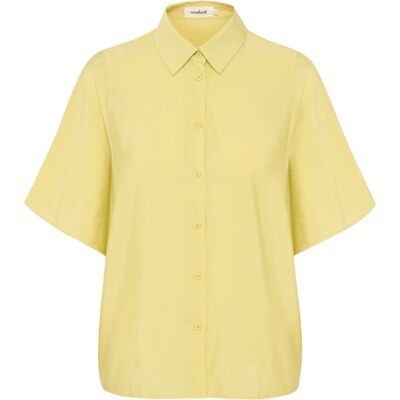 Vrouwenblouse Soaked in Luxury Leodora Stefani Geel L Vrouwenblouse Soaked in Luxury Leodora Stefani Geel L