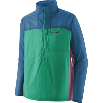 1/2 rits waterdichte jas Patagonia Houdini Stash Vert L 1/2 rits waterdichte jas Patagonia Houdini Stash Vert L