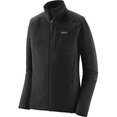 Damesjack met volledige rits Patagonia R1 Noir L Damesjack met volledige rits Patagonia R1 Noir L