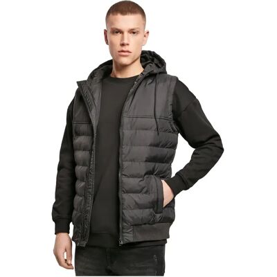 Mouwloos donsjack Build Your Brand Bubble Noir L Mouwloos donsjack Build Your Brand Bubble Noir L