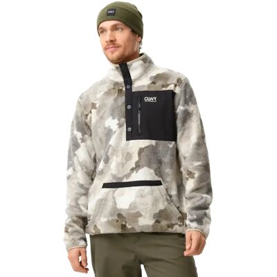 Fleece met drukknoopjes Colourwear Pile Gris M Fleece met drukknoopjes Colourwear Pile Gris M