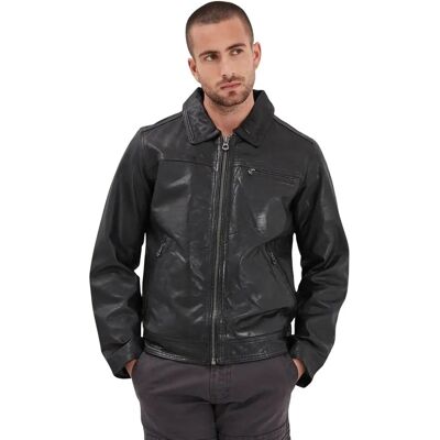 Leren jas Daytona 73 Major Noir XL Leren jas Daytona 73 Major Noir XL