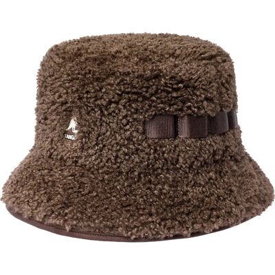 Bob imitatie omgekeerd lam Kangol Utility Marron L Bob imitatie omgekeerd lam Kangol Utility Marron L