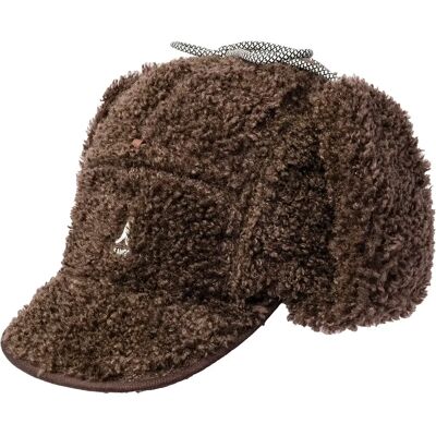 Chapka in imitatie omgekeerd lam Kangol Utility Flap Marron TU Chapka in imitatie omgekeerd lam Kangol Utility Flap Marron TU