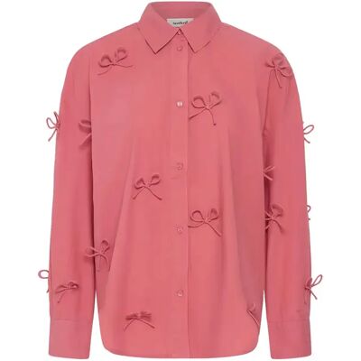 Vrouwenblouse Soaked in Luxury SLJoa Rouge L Vrouwenblouse Soaked in Luxury SLJoa Rouge L