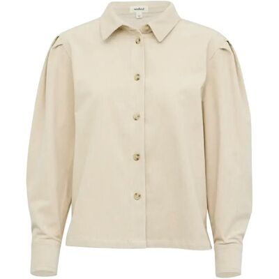 Dameshemd Soaked in Luxury Helle Beige L Dameshemd Soaked in Luxury Helle Beige L