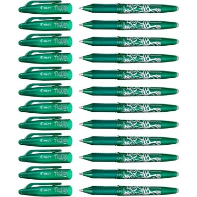 Set van 12 balpennen BIC Pilot Frixion Vert TU Set van 12 balpennen BIC Pilot Frixion Vert TU