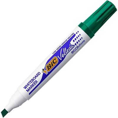 Set van 12 leisteenmarkers met reflecterende punten BIC Eco Vert TU Set van 12 leisteenmarkers met reflecterende punten BIC Eco Vert TU