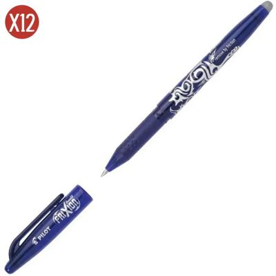 Set van 12 pennen Kinvara Pilot Frixion Ball Bleu TU Set van 12 pennen Kinvara Pilot Frixion Ball Bleu TU
