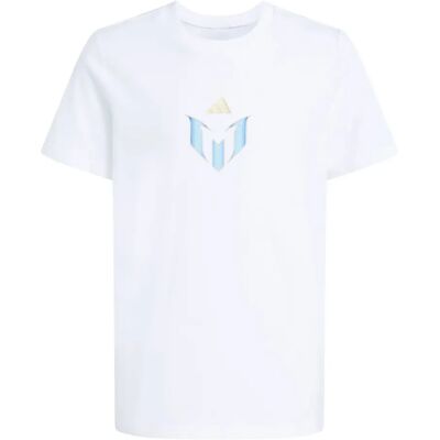 Adidas T-shirt kind Inter Miami FC Messi Icon Graphic Blanc 11/12 ans Adidas T-shirt kind Inter Miami FC Messi Icon Graphic Blanc 11/12 ans
