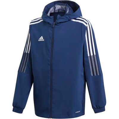 Windjack voor kinderen adidas Tiro 21 Bleu 5/6 ans Windjack voor kinderen adidas Tiro 21 Bleu 5/6 ans