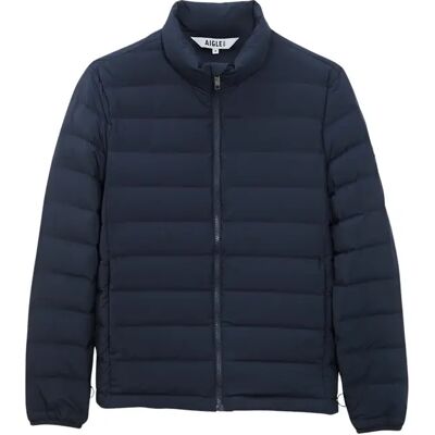 Korte waterafstotende donsjack met vulling van dons en veren Aigle T-KIT Bleu XL Korte waterafstotende donsjack met vulling van dons en veren Aigle T-KIT Bleu XL