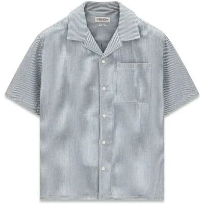 Shirt Guess Boxy Camp Gris M Shirt Guess Boxy Camp Gris M