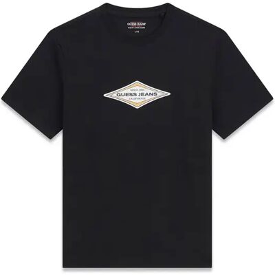 T-shirt Guess Slim Diamond Noir M T-shirt Guess Slim Diamond Noir M