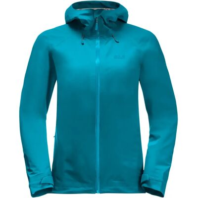 Waterdicht damesjack Jack Wolfskin Highest Peak Bleu M Waterdicht damesjack Jack Wolfskin Highest Peak Bleu M