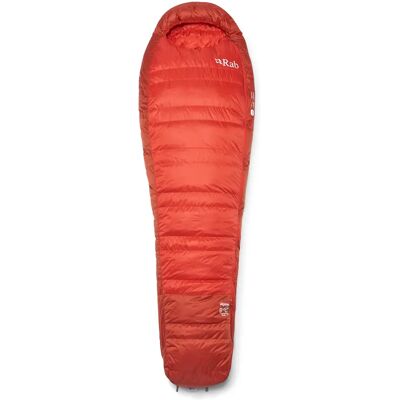 Slaapzak, linker opening Rab Alpine 0C / 32F Rouge Regular Slaapzak, linker opening Rab Alpine 0C / 32F Rouge Regular