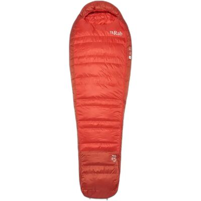 Slaapzak, linker opening Rab Alpine -6C / 20F Rouge Regular Slaapzak, linker opening Rab Alpine -6C / 20F Rouge Regular