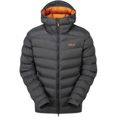 Rab Nebula Pro - Primaloft Jas - Heren - Donkergrijs/Oranje Rab Nebula Pro - Primaloft Jas - Heren - Donkergrijs/Oranje