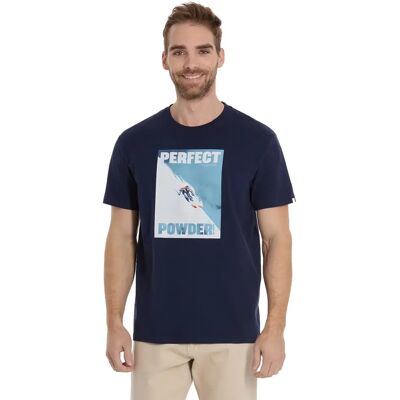 Katoenen T-shirt Ragwear Roggero Bleu M Katoenen T-shirt Ragwear Roggero Bleu M