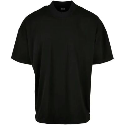 T-shirt Urban Classics oversized mock neck Noir M T-shirt Urban Classics oversized mock neck Noir M