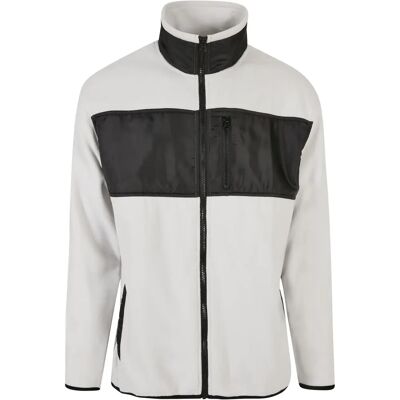 Fleece Urban Classics Patched Micro Gris M Fleece Urban Classics Patched Micro Gris M