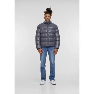 Gevouwen met een ritssluiting Urban Classics Gris 2XL Gevouwen met een ritssluiting Urban Classics Gris 2XL