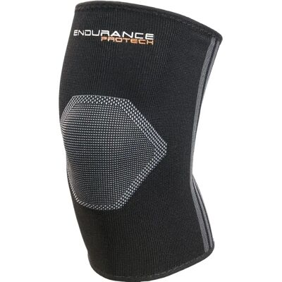 Compressie kniebeschermer Endurance Protech Zwart 2XL Compressie kniebeschermer Endurance Protech Zwart 2XL