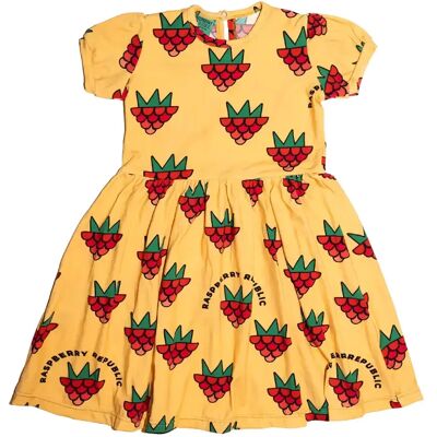 Meisjesjurk Raspberry Republic Jaune 70/73 Meisjesjurk Raspberry Republic Jaune 70/73