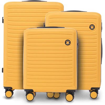 Koffer Wings ABS+ Coot (x3) Jaune 198 L Koffer Wings ABS+ Coot (x3) Jaune 198 L