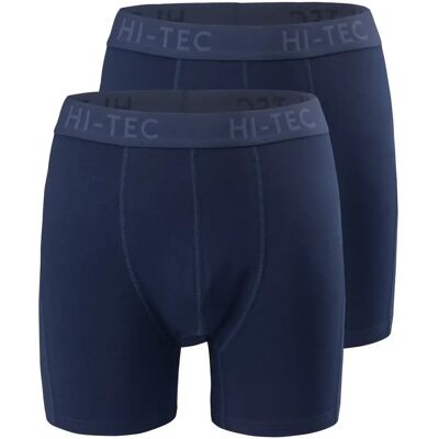 Boxershorts Hi-Tec Roixo (x2) Bleu M Boxershorts Hi-Tec Roixo (x2) Bleu M