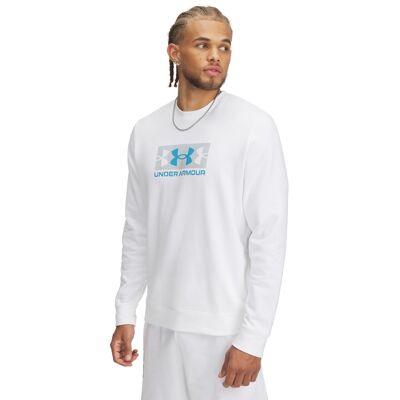Sweatshirt Under Armour Rival Terry Logo Wit M Sweatshirt Under Armour Rival Terry Logo Wit M